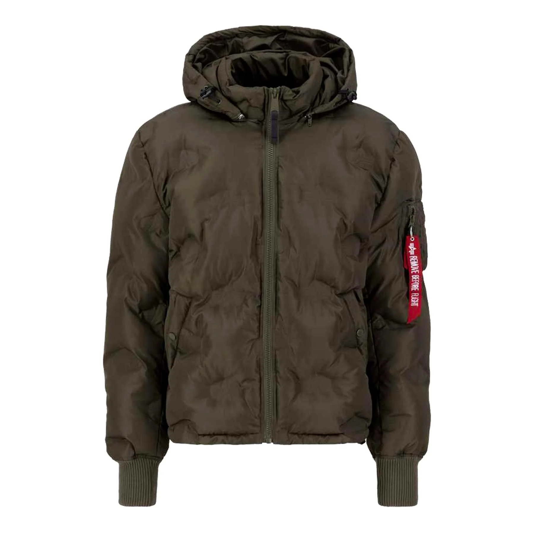 Piumino Con Cappuccio Puffer Logo - Image 3