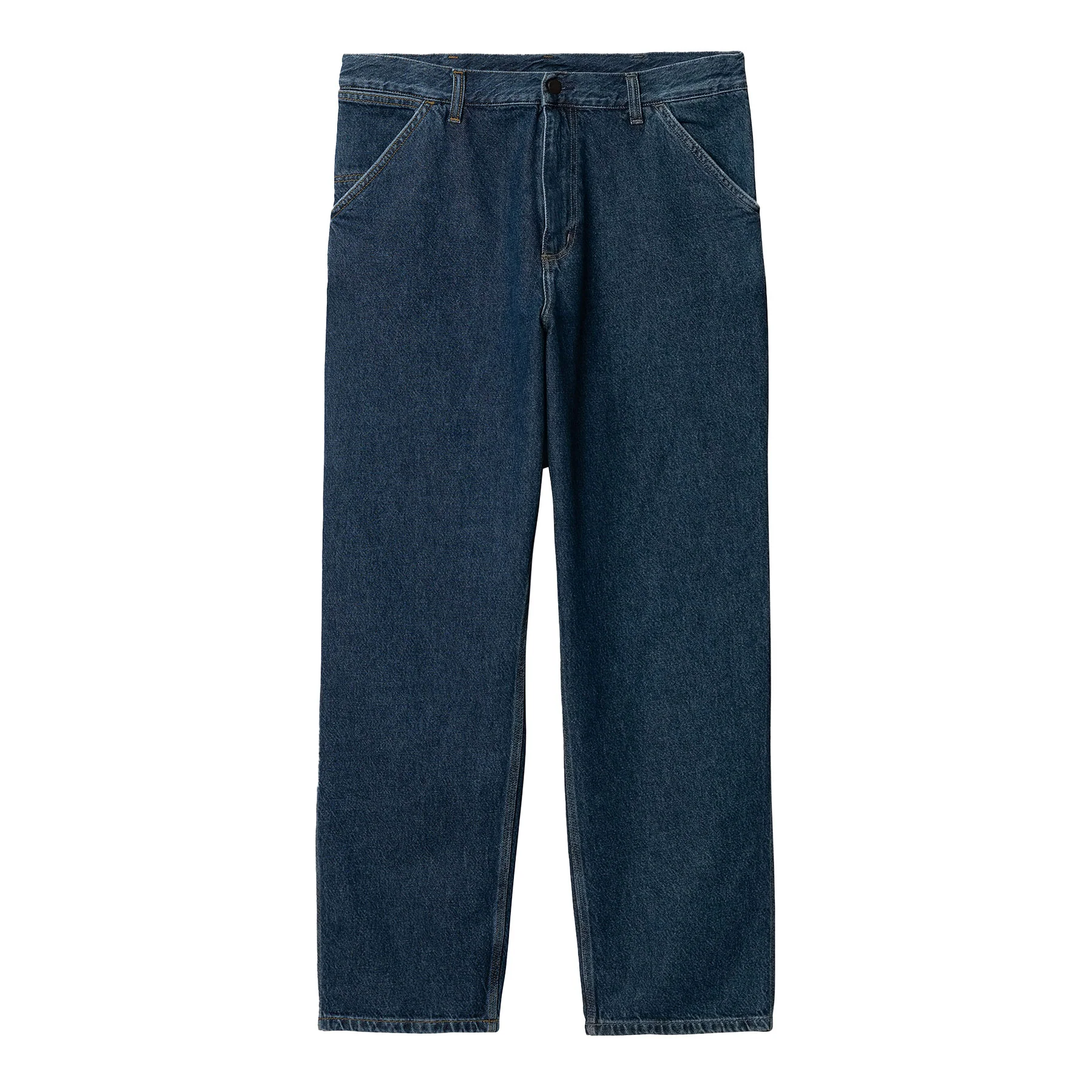 Pantaloni Single Knee In Denim