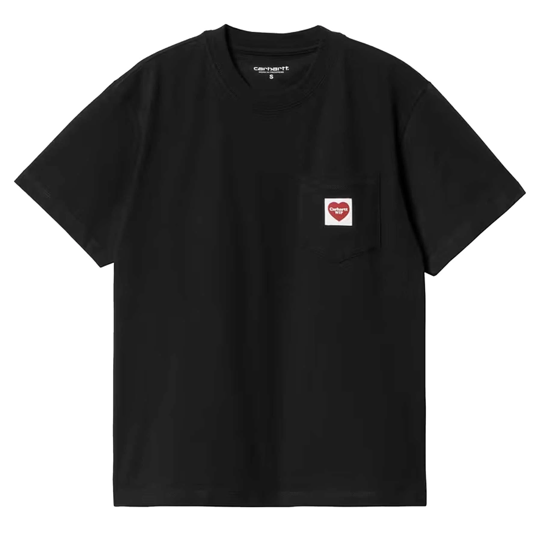 T-Shirt Pocket Heart Donna