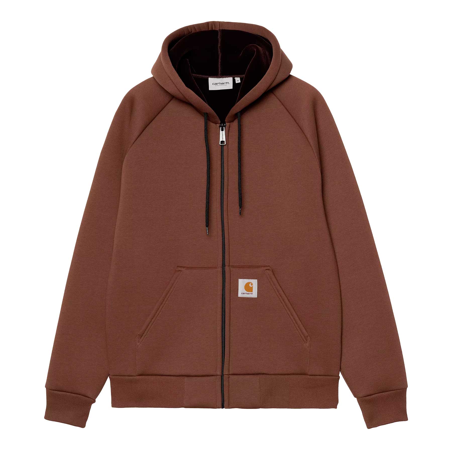 Felpa Full zip con Cappuccio Car-Lux