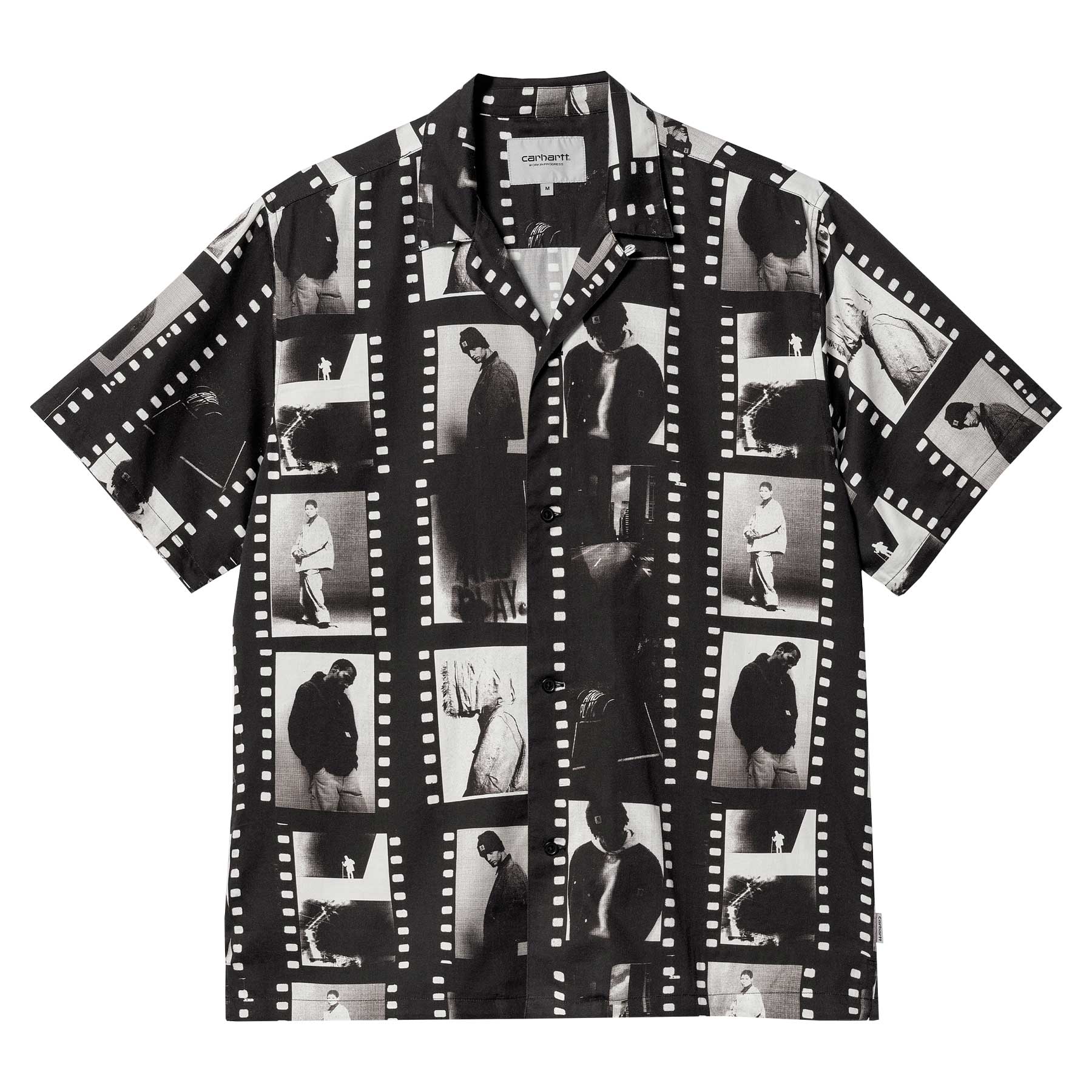 Camicia Maniche Corte Photo Strip