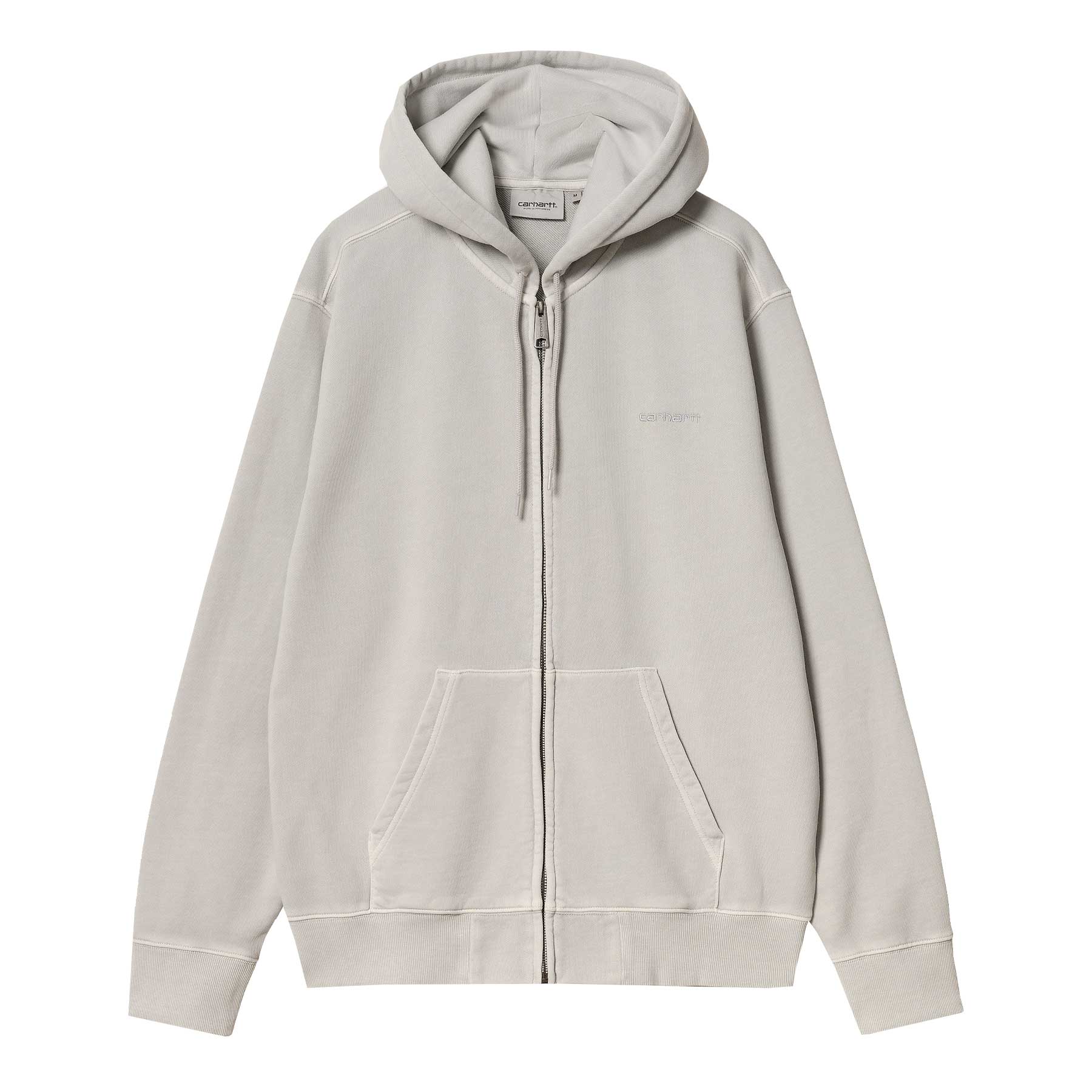 Felpa full zip con Cappuccio Duster Script