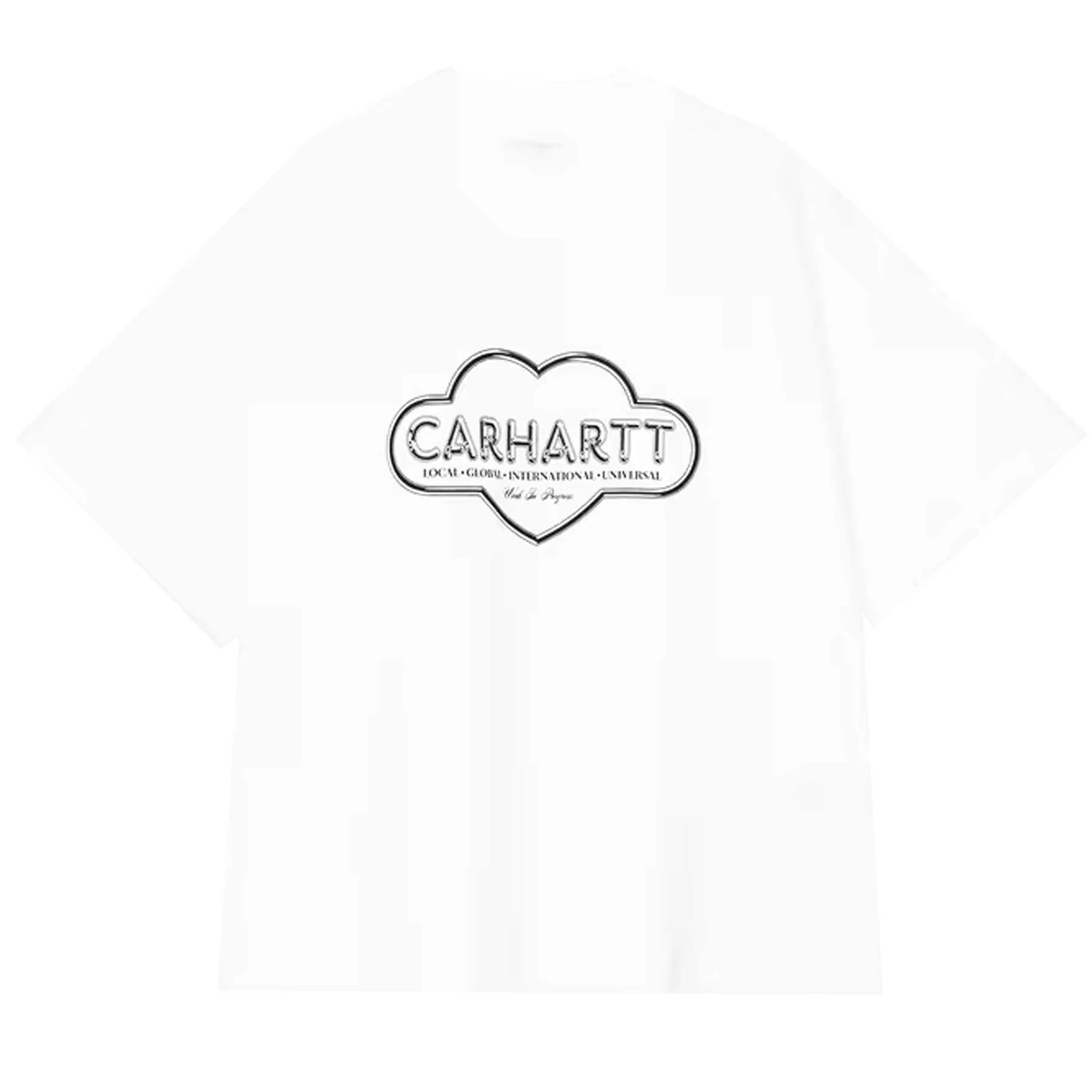 T-Shirt Heart Cloud Donna