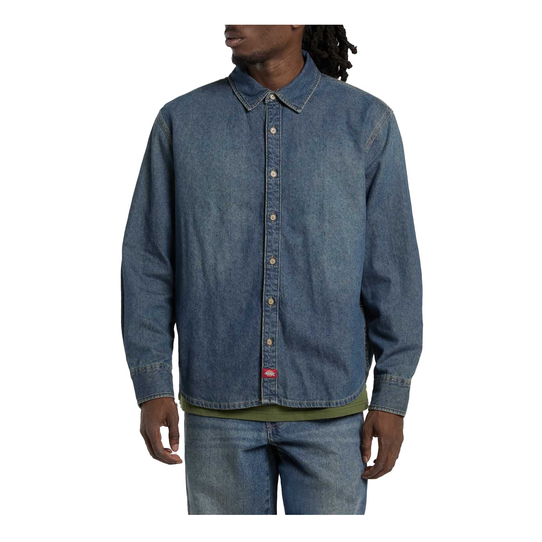 Camicia Maniche lunghe In Light Denim