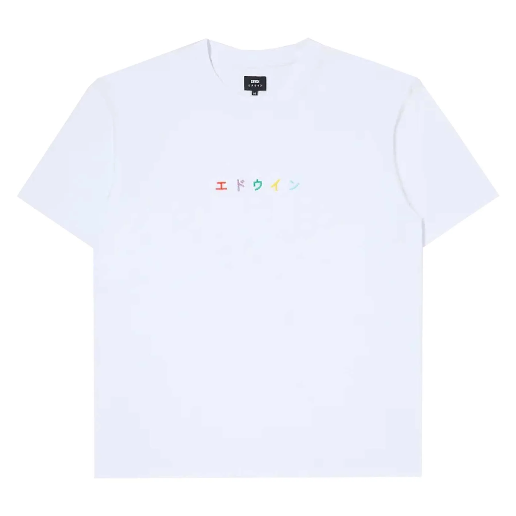 T Shirt Oversized Katakana Embroidered