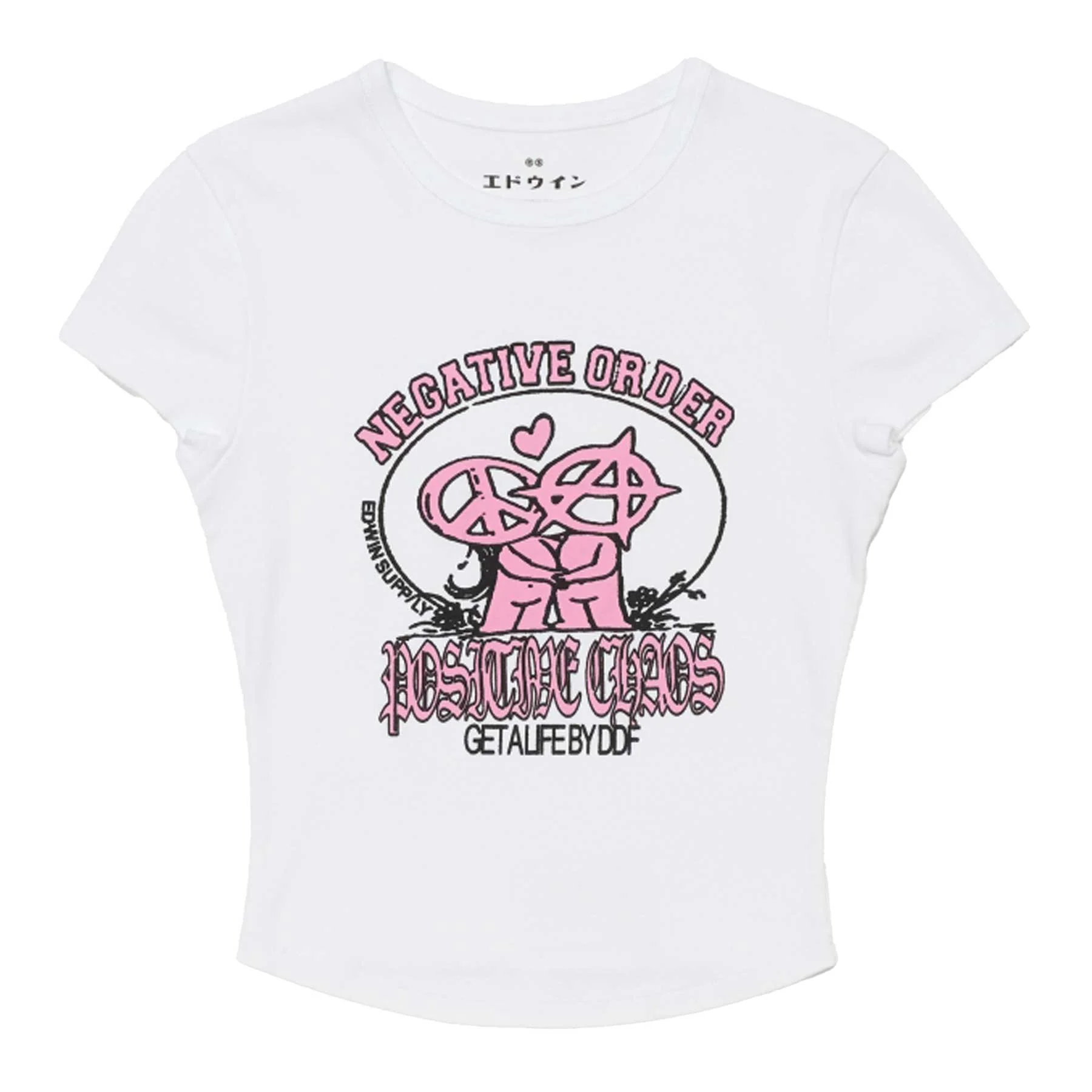 T Shirt Positive Chaos Donna