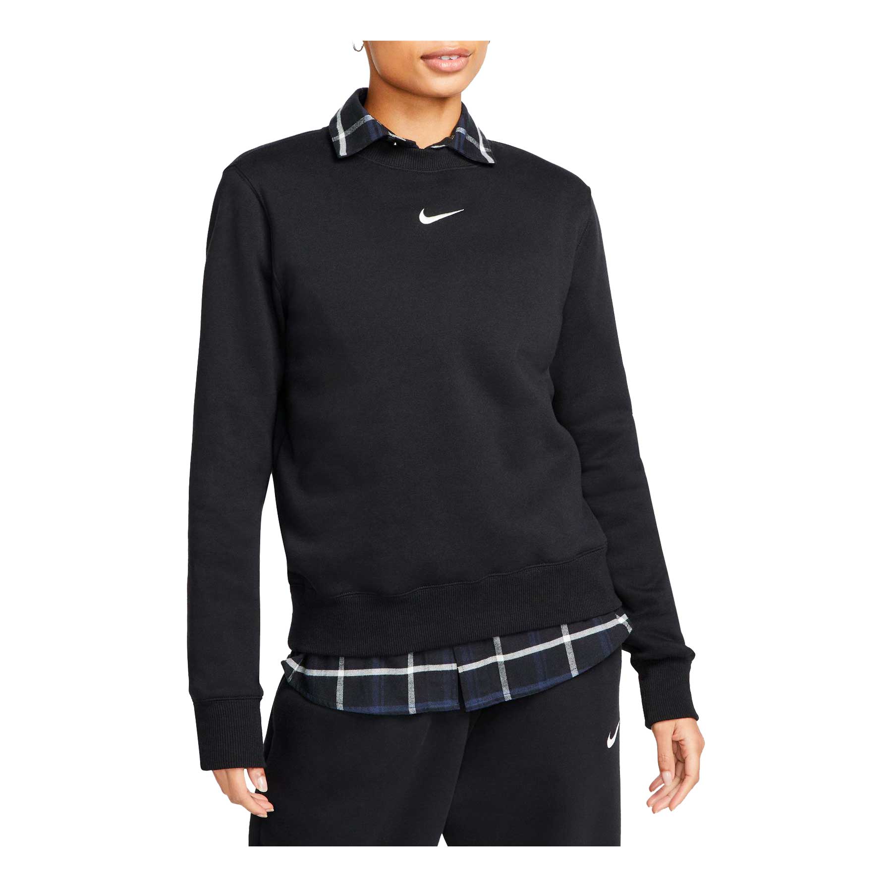 Felpa Girocollo Phnx Mini Logo Felpata Donna