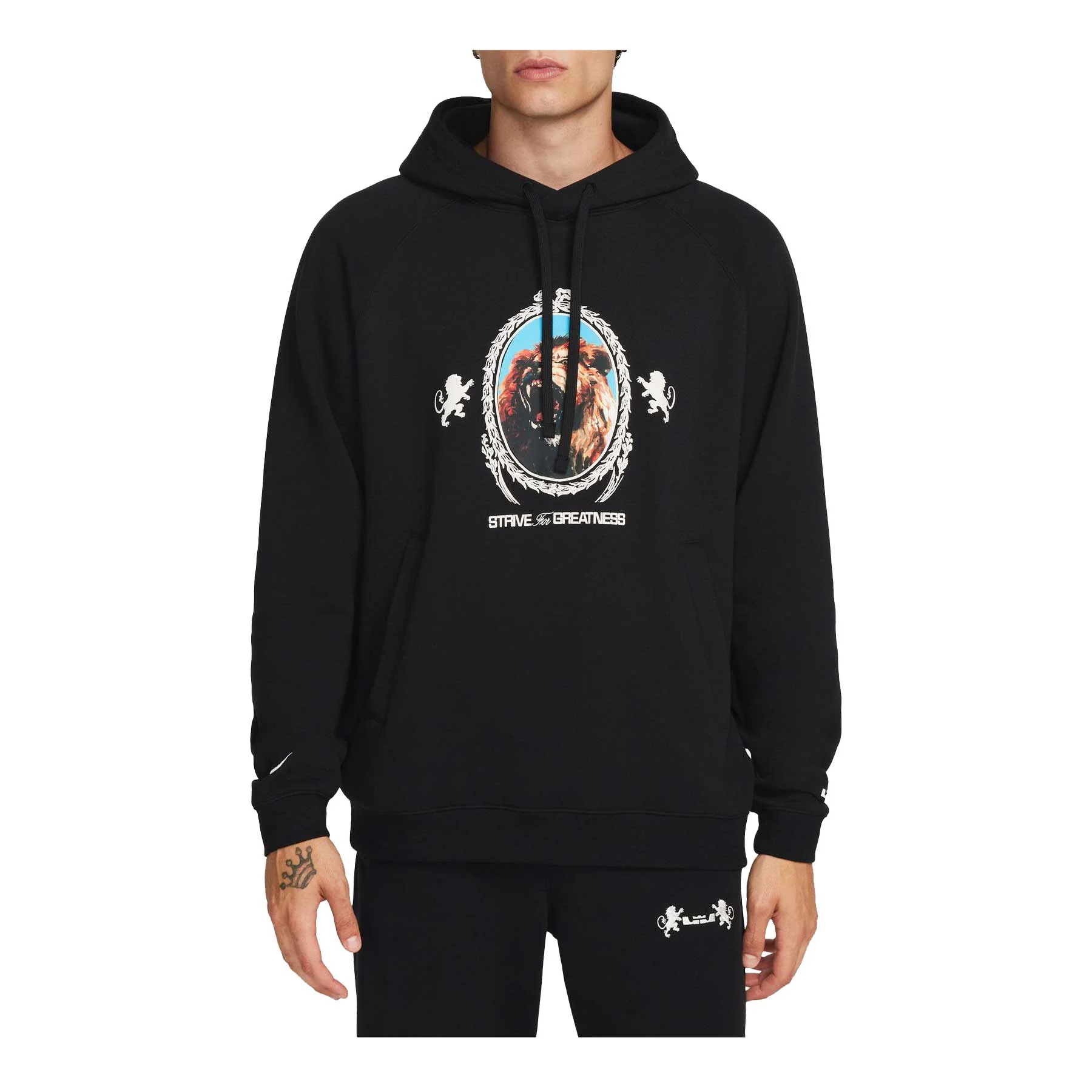 Felpa Fleece Con Cappuccio Lebron