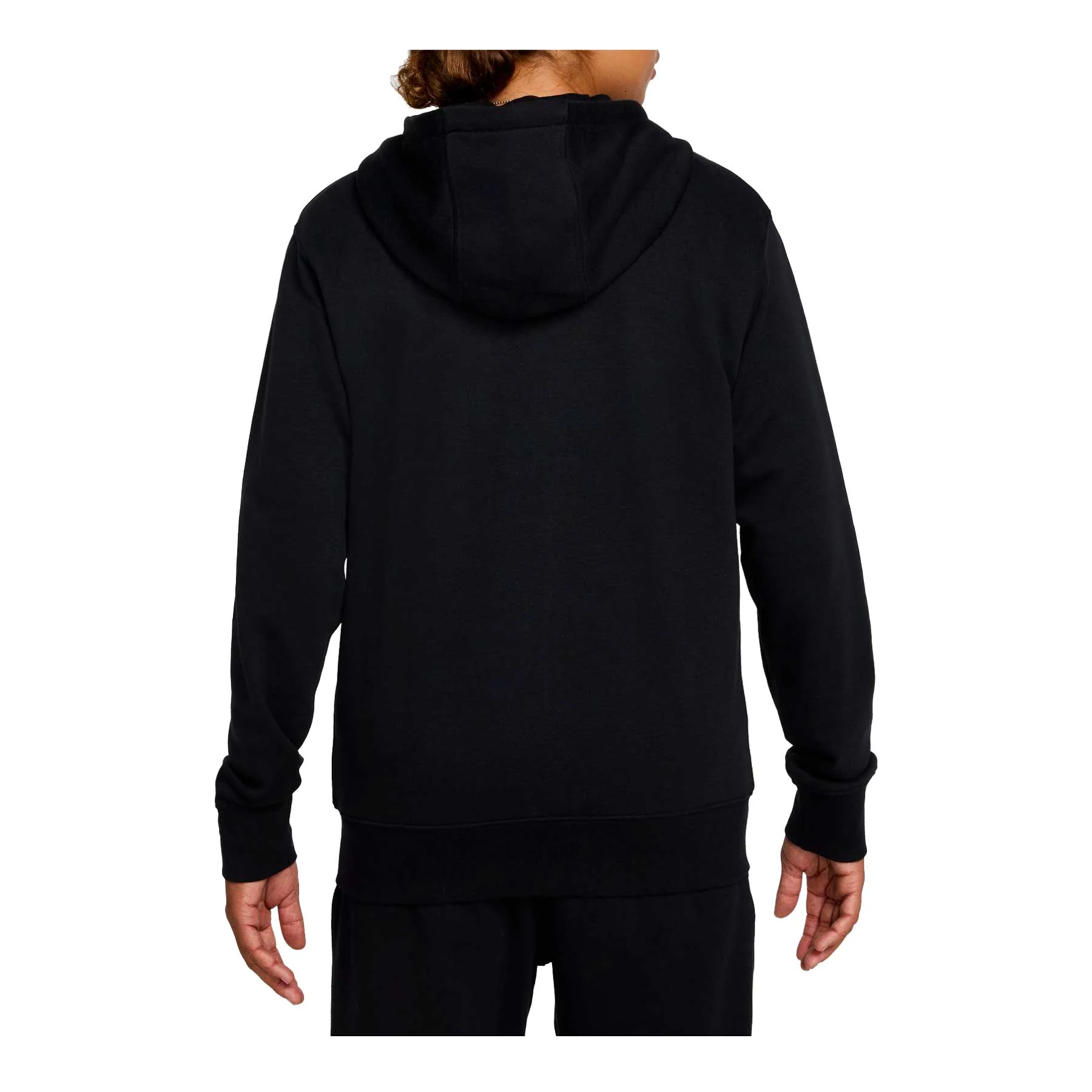 Felpa FULL zip Con Cappuccio Mini Logo Garzata - Image 2