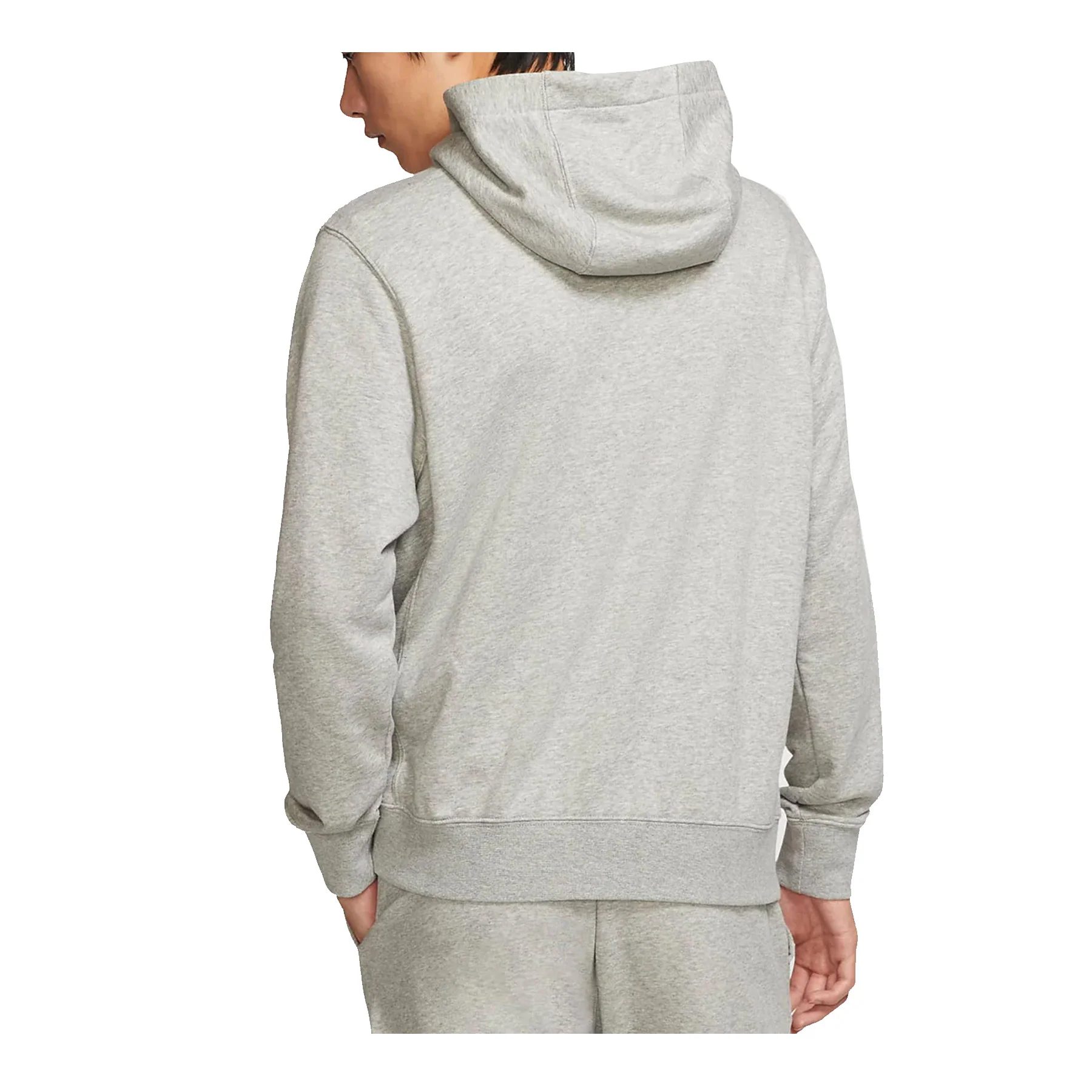 Felpa Full zip Con Cappuccio Mini Logo Garzata - Image 2