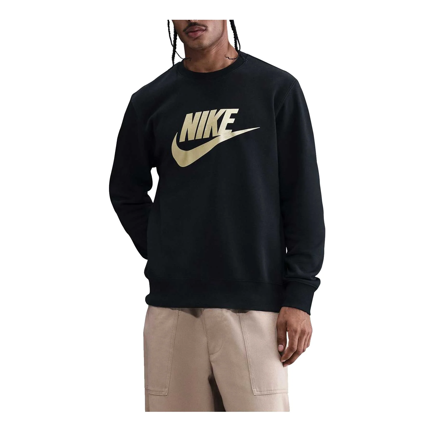 Felpa Giro Nike Club Spazzolato