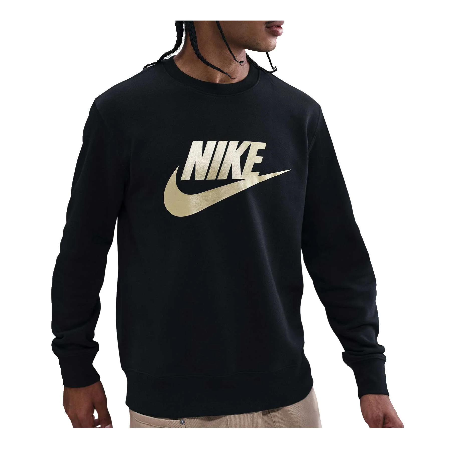 Felpa Giro Nike Club Spazzolato - Image 3