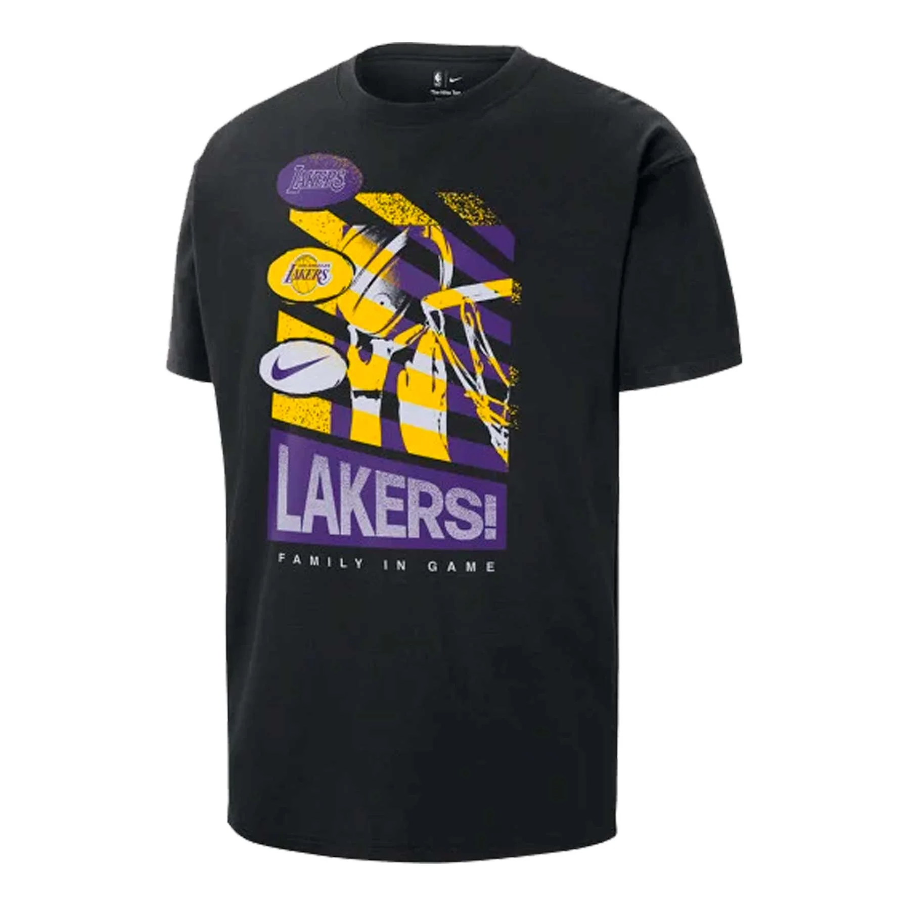 nike t-shirt vintage lakers