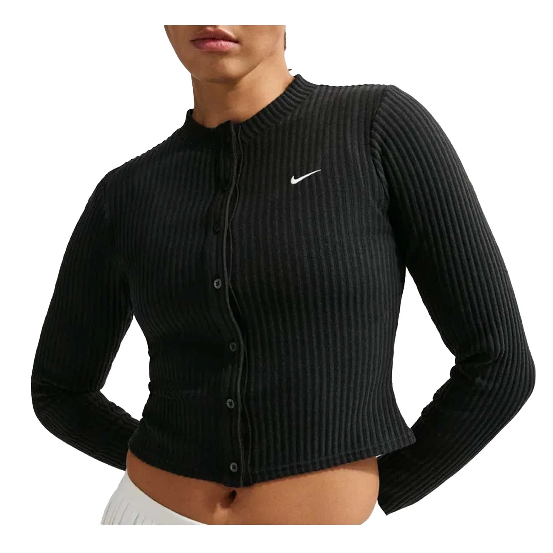 Cardigan Chill Wide Rib Donna