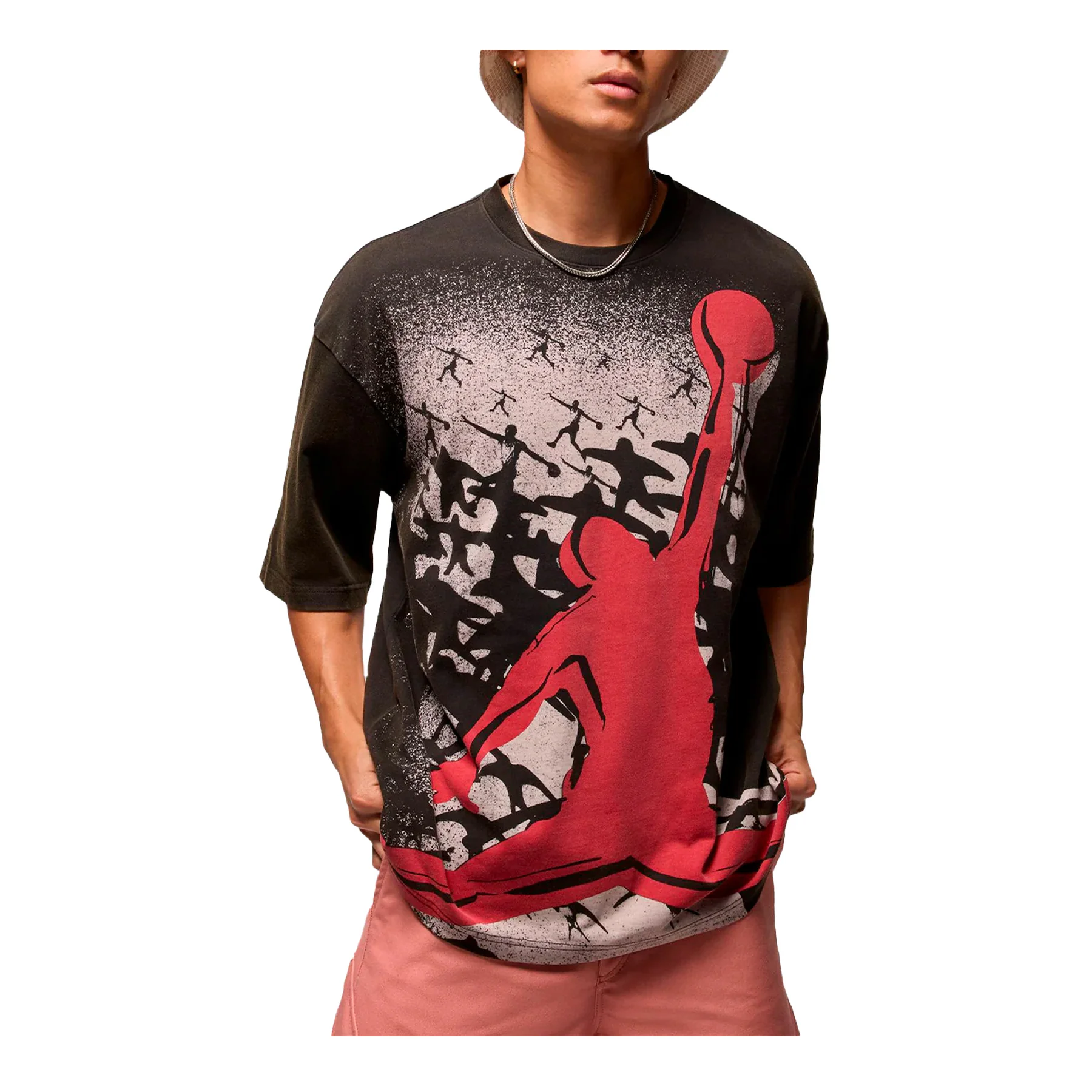 T-Shirt M J Nc Reissue Ovsz