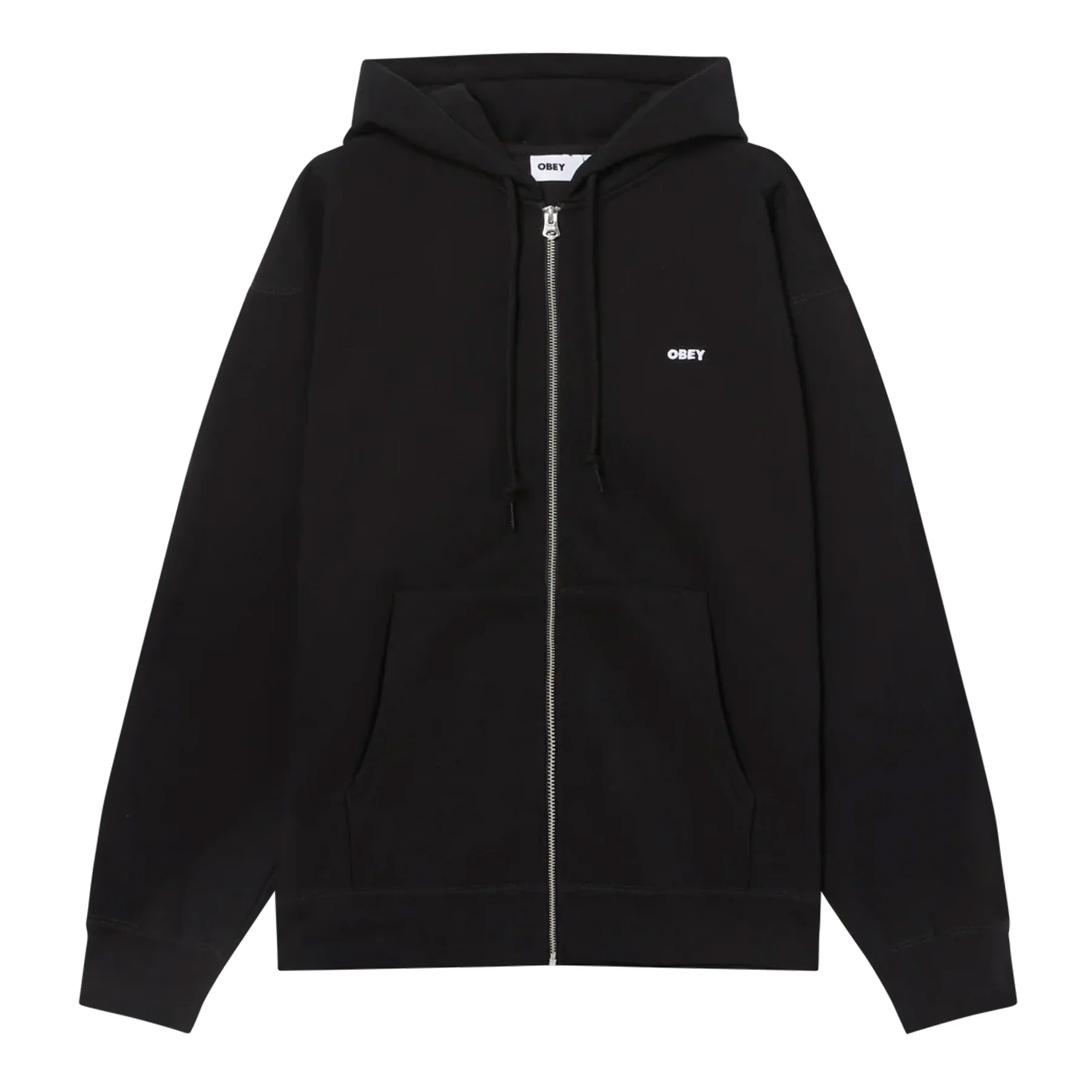 Felpa Full zip Con Cappuccio Established Works Bold