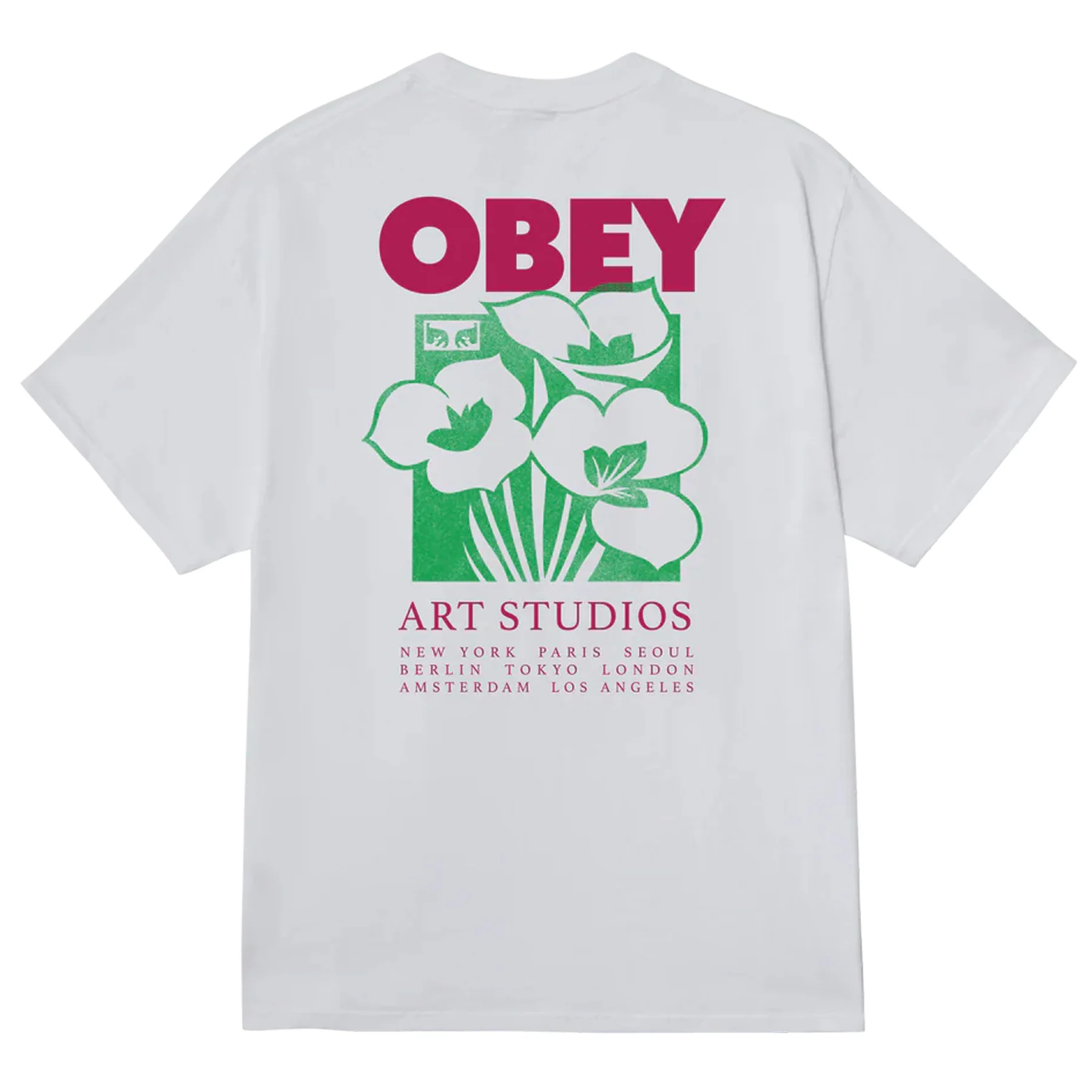 T Shirt Art Studio Flowers - Image 2