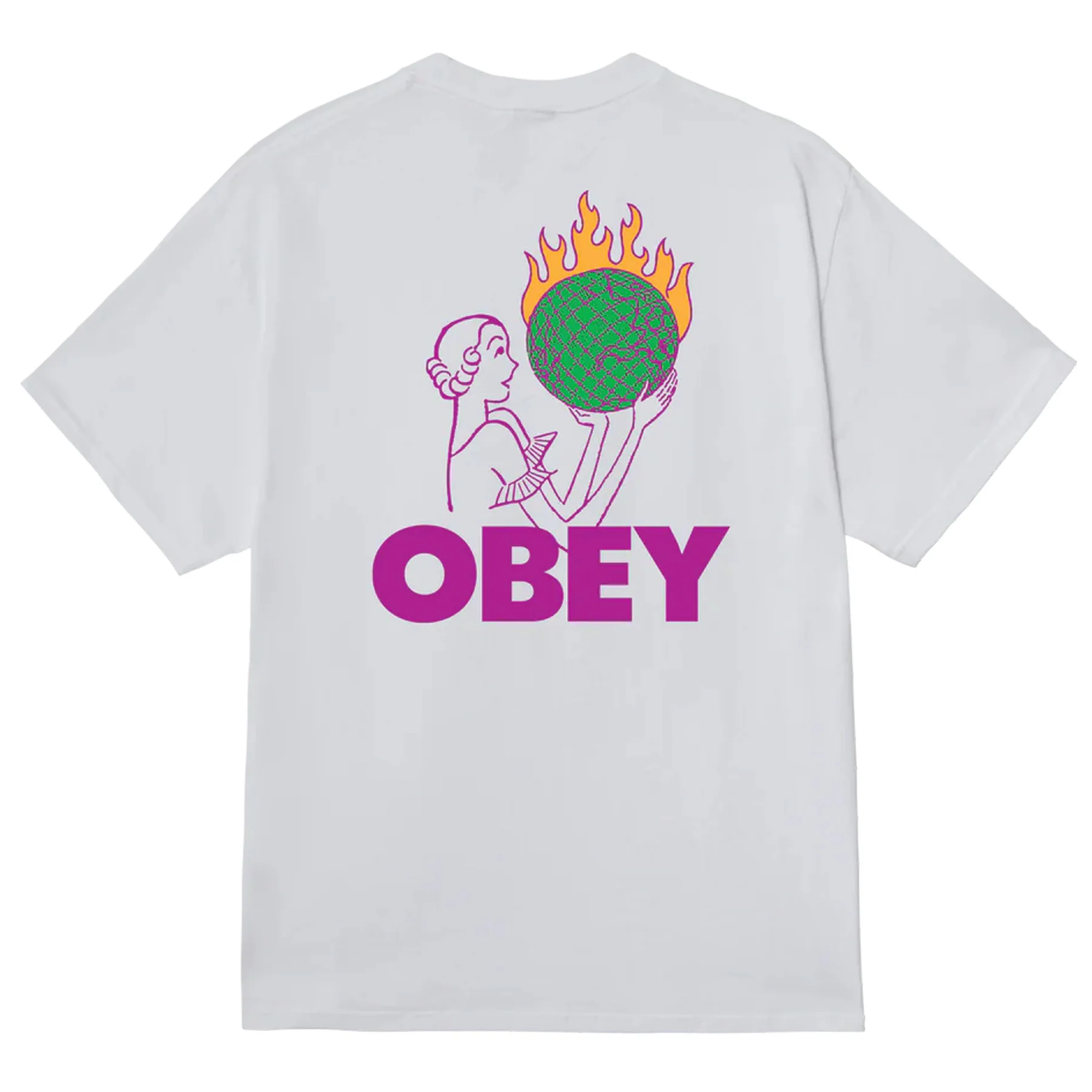 T Shirt  World In Flames - Image 2