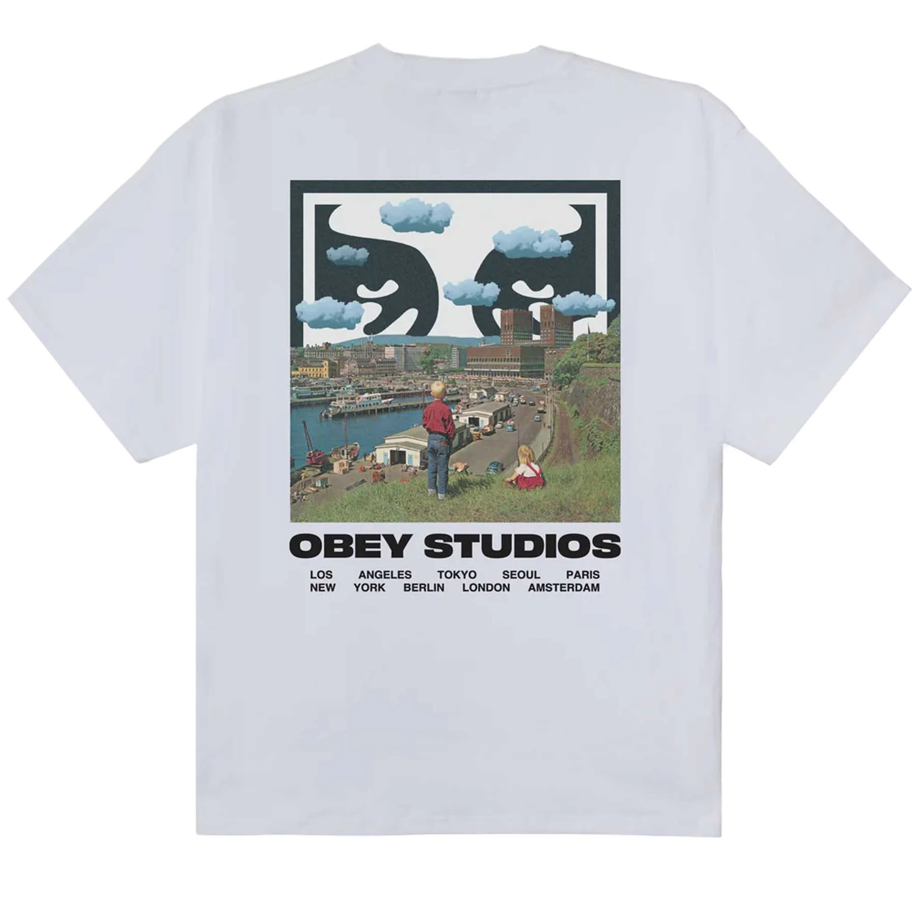 T Shirt Relaxed Fit  Sky Face - Image 2