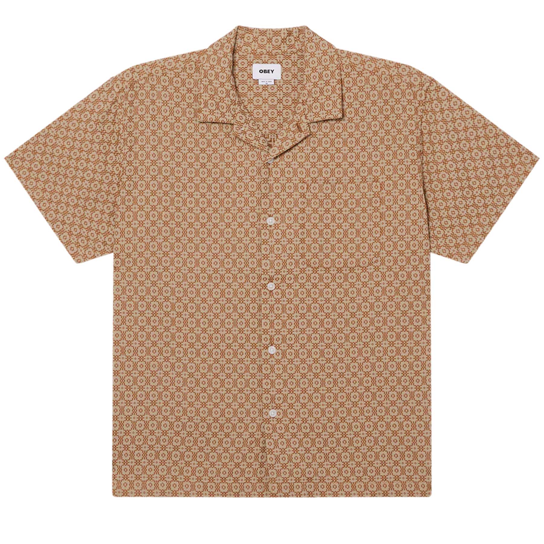 Camicia Relax Fit Ss Adrian Woven