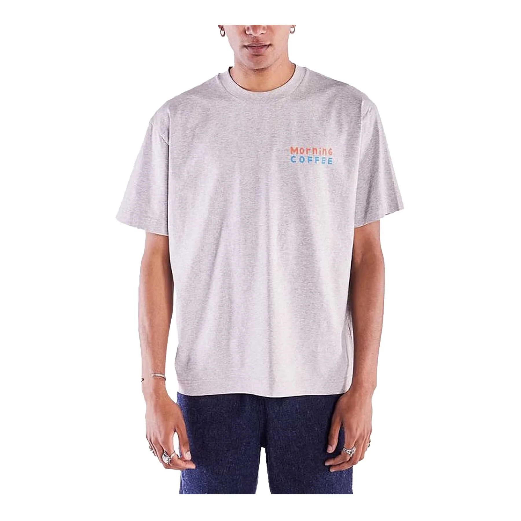 R Shirt Morning Coffe Boxi Fit