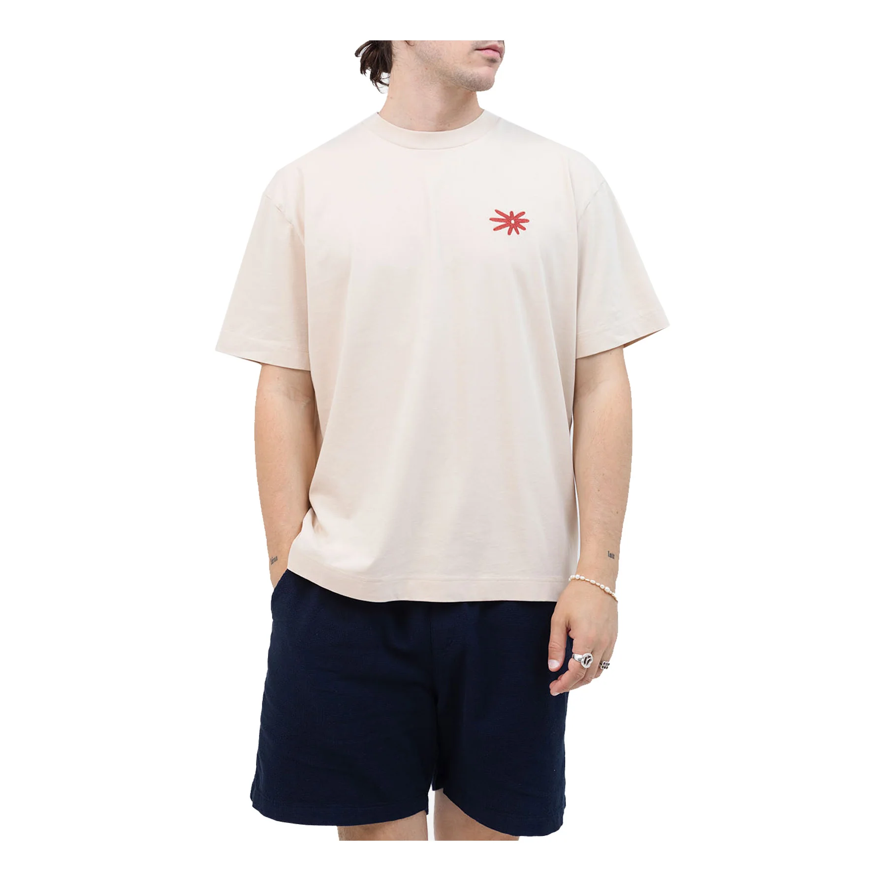 T Shirt Loose Fit Graphic Flower